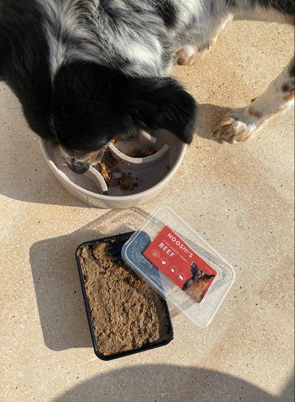 Slow-Cooked Chunky Beef for Dogs